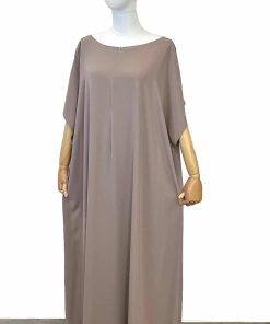 Sous Abaya Whool Peach Premium Taupe Nude by Oummi Abi Moi