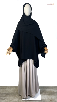 Jupe Portefeuille Premium Greige by Oummi Abi Moi