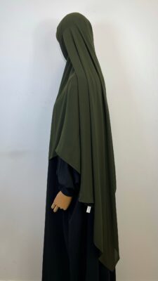 Hijab XXL by OAM Kaki by Oummi Abi Moi