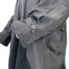 Trench Coat Imperméable Moumoute Noir by Oummi Abi Moi