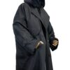Trench Coat Imperméable Moumoute Noir by Oummi Abi Moi