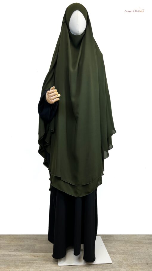 Wijden Khimar Premium Muslin - Oummi Abi Moi