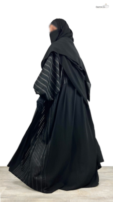 Set Majdouline Event Noir Tenue Aid by Oummi Abi Moi