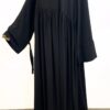 Abaya Rayaana Whool Peach Premium by Oummi Abi Moi Noir 2