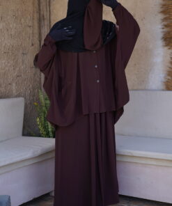 Half Niqab Chocolat by Oummi Abi Moi