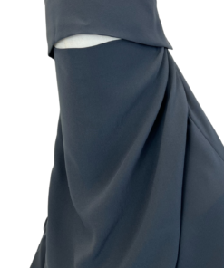 Niqab Saoudi Casquette by OAM Gris Foncé