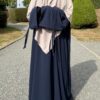 Abaya Rayaa Bleu Nuit