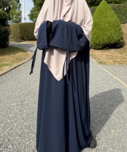 Abaya Rayaa Bleu Nuit