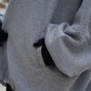 Hoodie Maya Sans Zip Gris by OAM