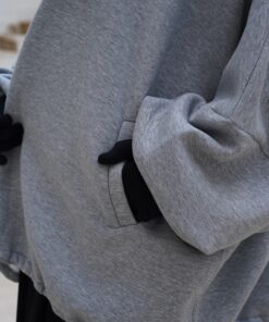 Hoodie Maya Sans Zip Gris by OAM