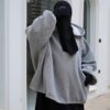 Hoodie Maya Sans Zip Gris by OAM