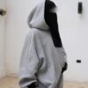 Hoodie Maya Sans Zip Gris by OAM